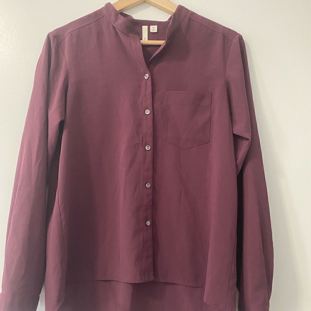 Frenchi Button Blouse
